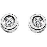 Earrings Comete Woman Punto Luce in White Gold Diamante ORB689 - ORB689
